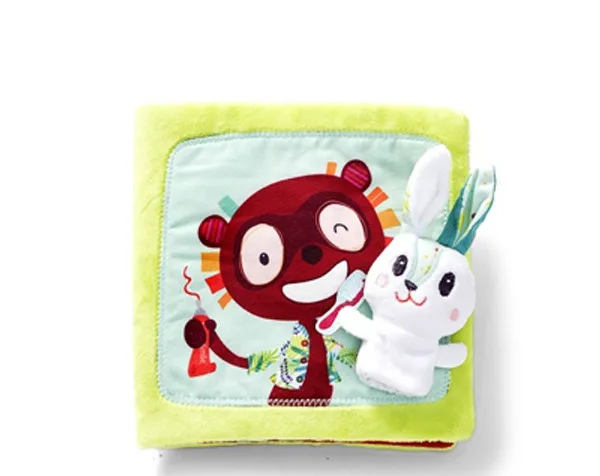 Libro de Tela el conejo dentista Lilliputiens